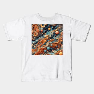 Cosmic Time Warp V3 Kids T-Shirt